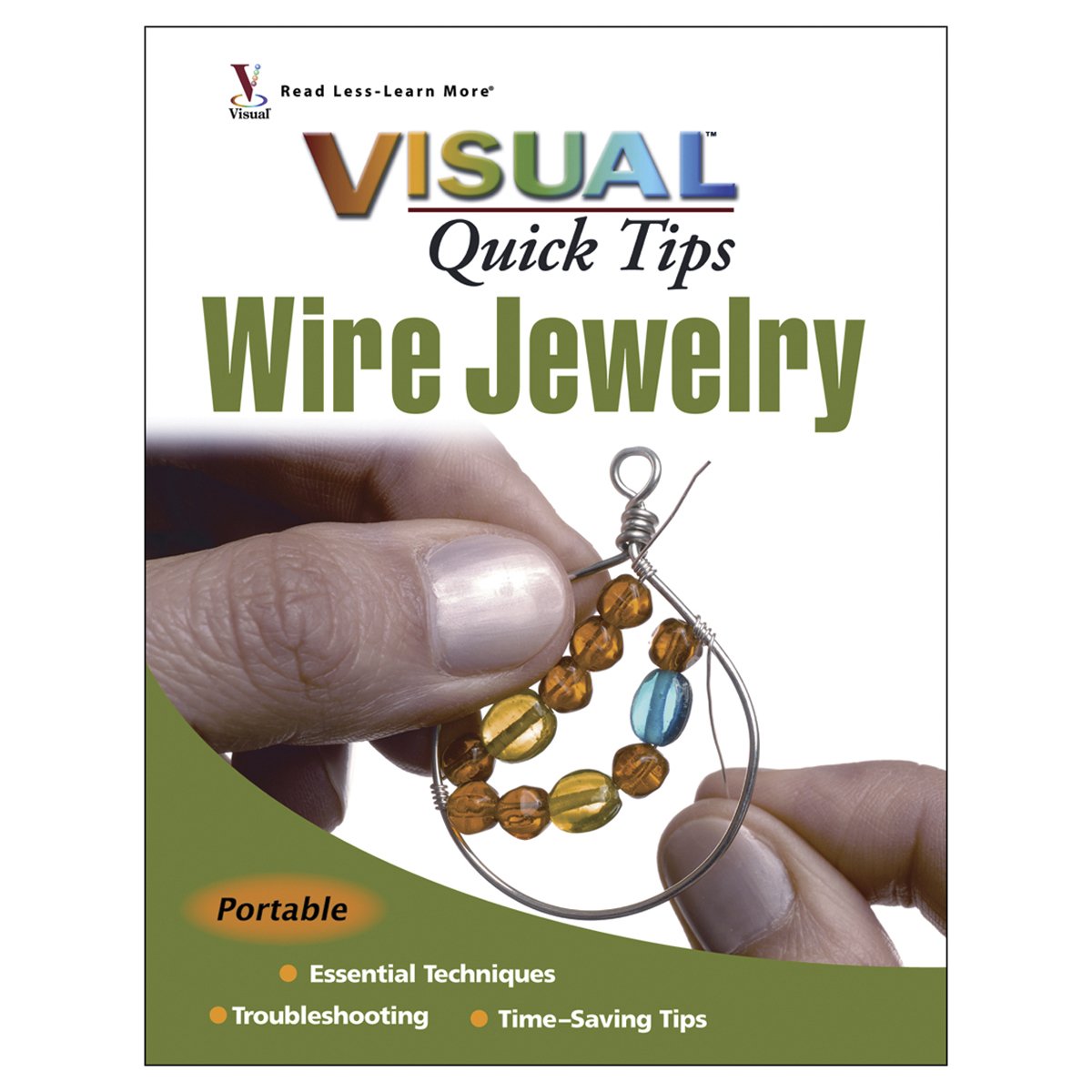 Wiley-Interscience Wire Jewelry Visual Quick Tips used book depot