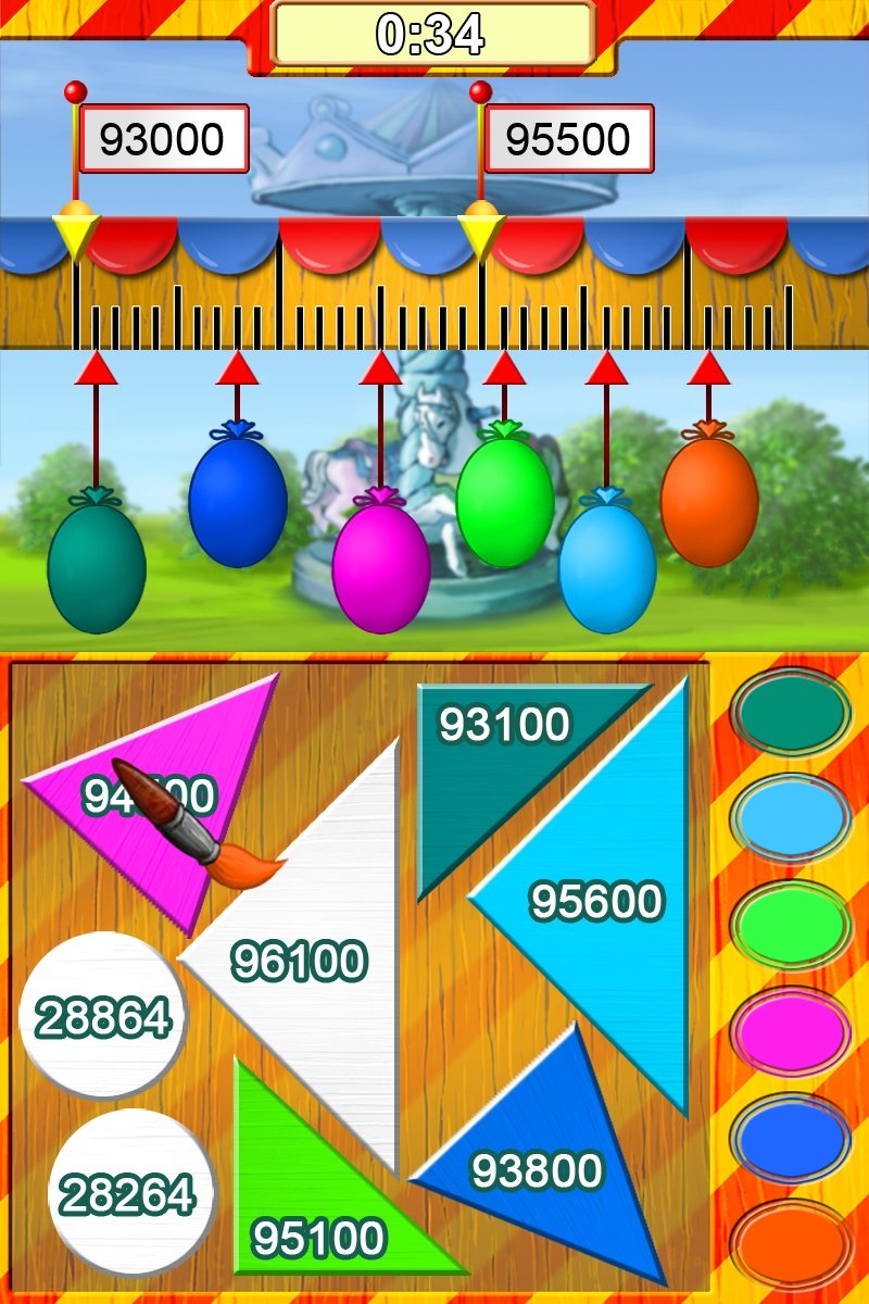 Kids Learn Math: A+ Edition - Nintendo DS used book depot
