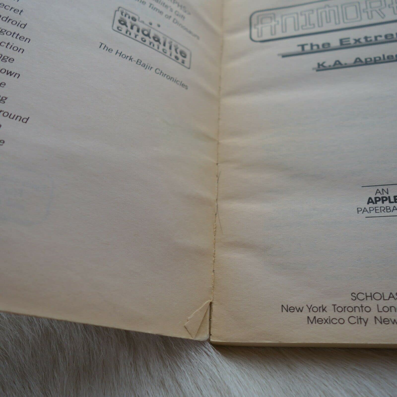 The Extreme (Animorphs, No. 25)