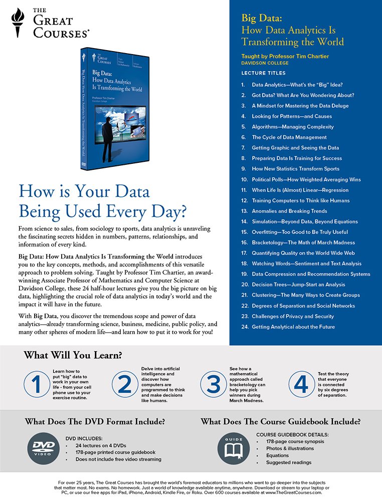 Big Data: How Data Analytics Is Transforming the World used book depot