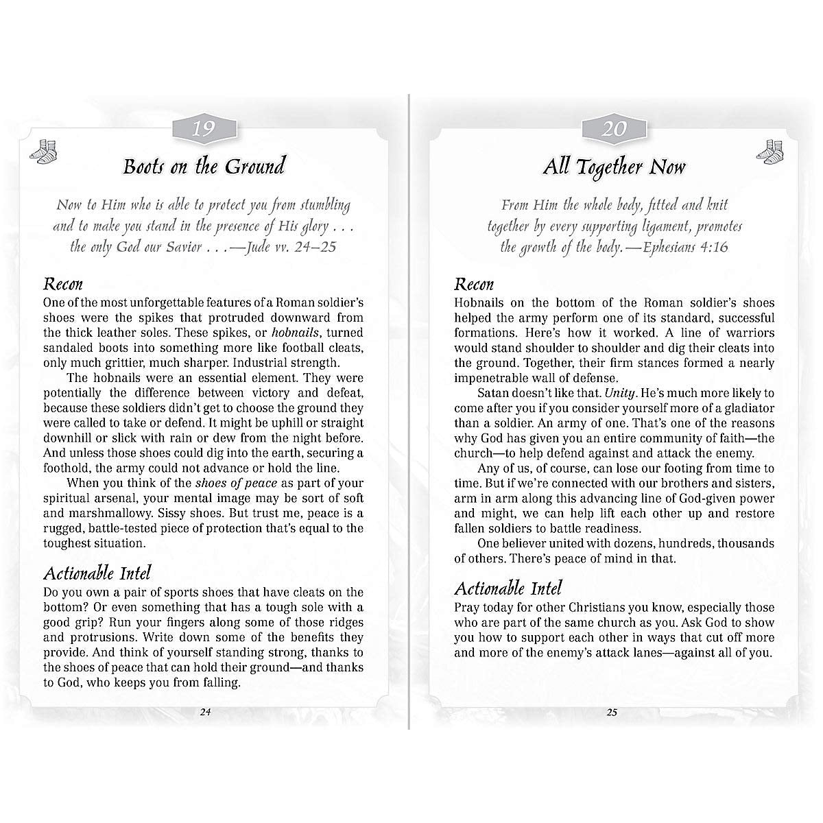 Unseen: The Prince Warriors 365 Devotional used book depot