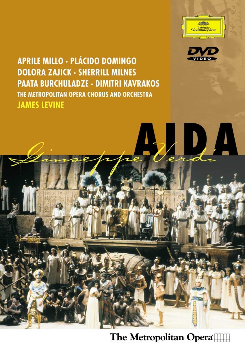 Verdi - Aida / Levine, Domingo, Millo, Metropolitan Opera used book depot
