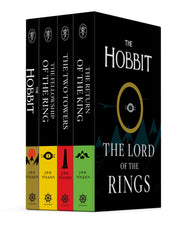 The Hobbit and The Lord of the Rings Boxed Set: The Fellowship / The Two Towers / The Return of the King used book depot
