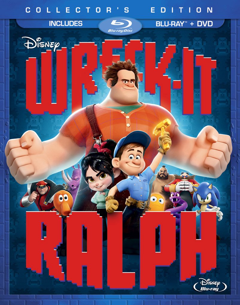 Wreck-It Ralph (Two-Disc Blu-ray/DVD Combo) used book depot