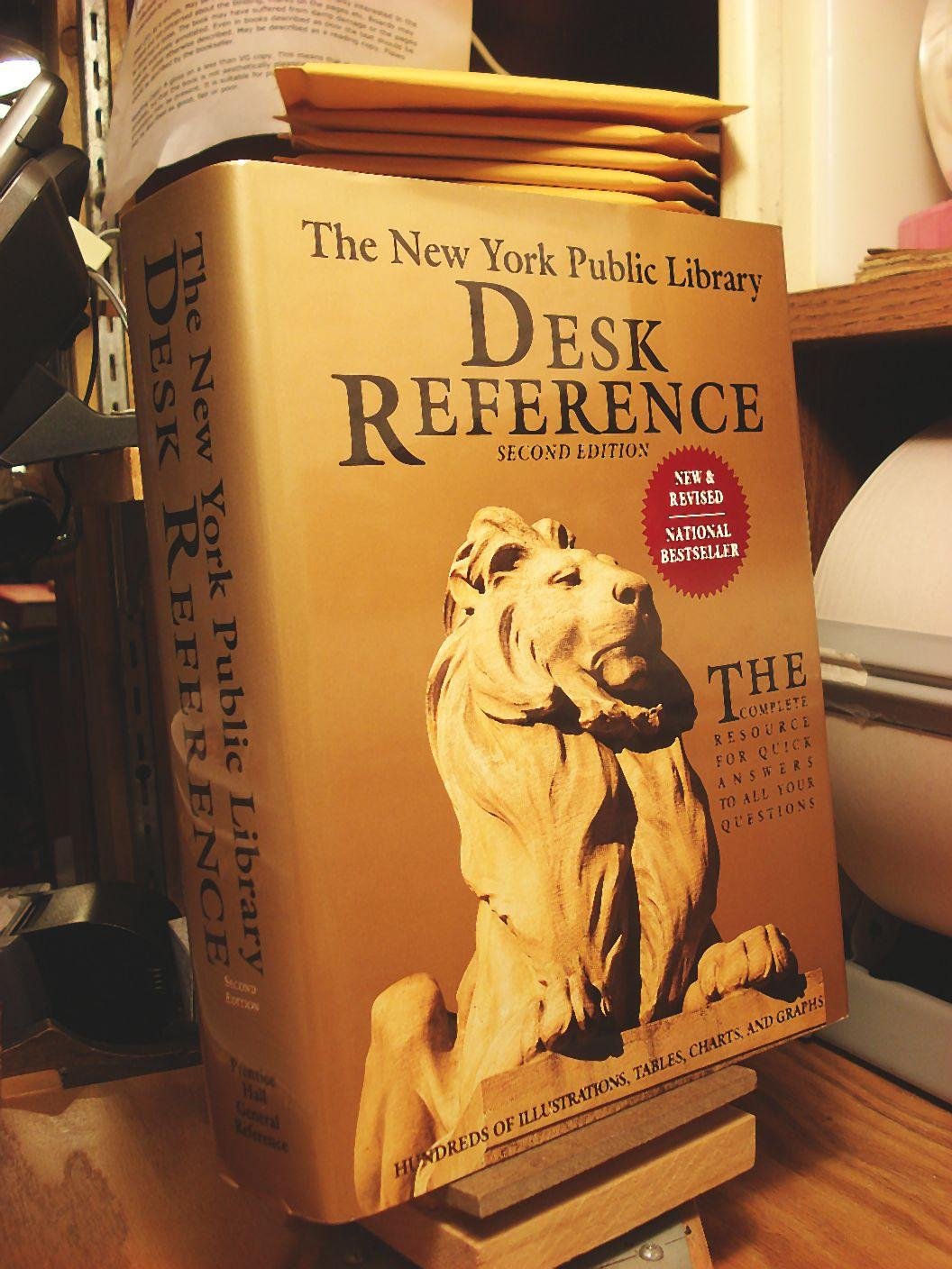 The New York Public Library Desk Reference used book depot