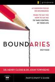 Boundaries Bible Study Participant's Guide---Revised: When To Say Yes, How to Say No to Take Control of Your Life used book depot