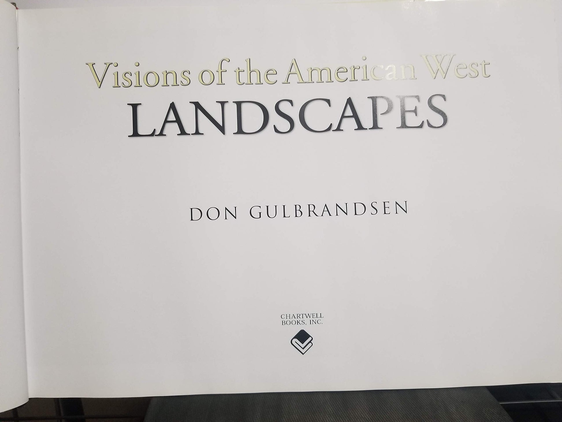 Visions of the American West: Landscapes used book depot