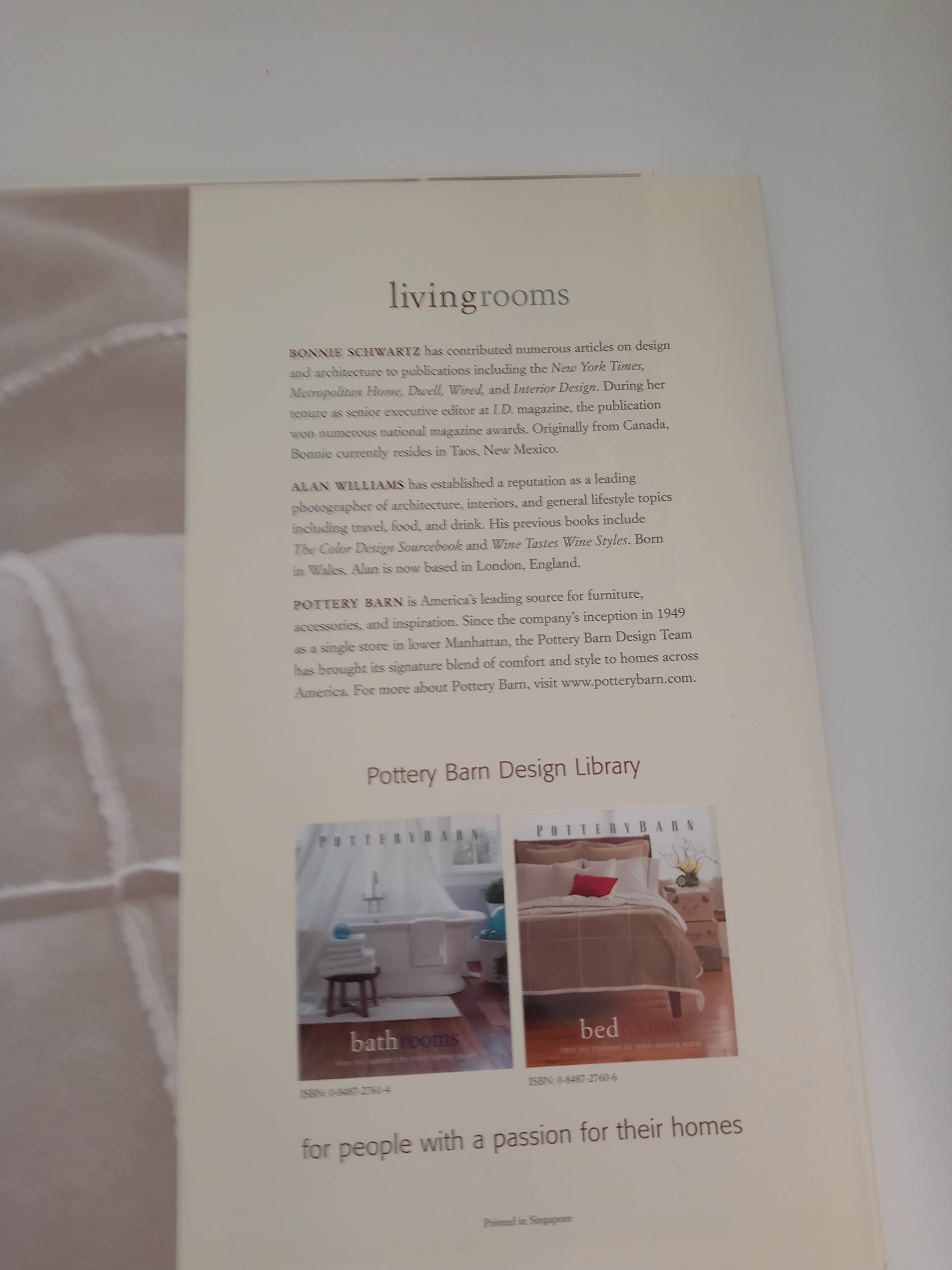 Pottery Barn Living Rooms