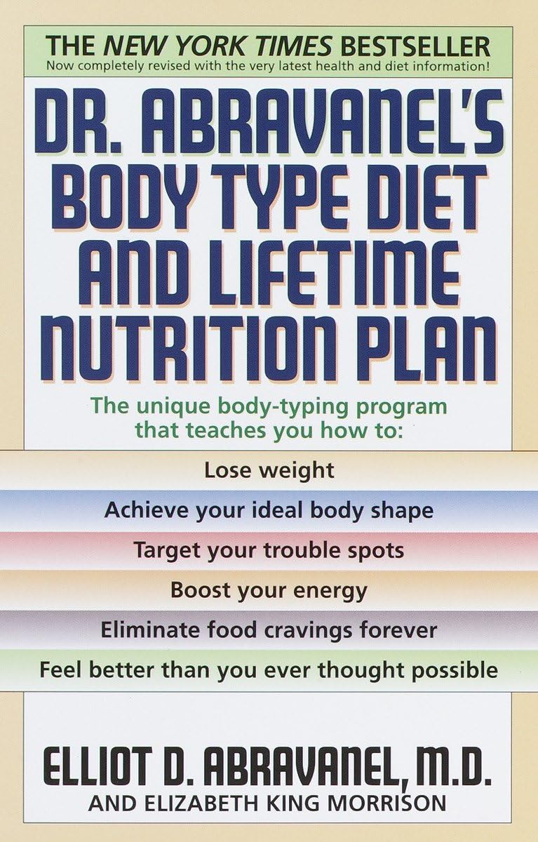Dr. Abravanel's Body Type Diet and Lifetime Nutrition Plan used book depot