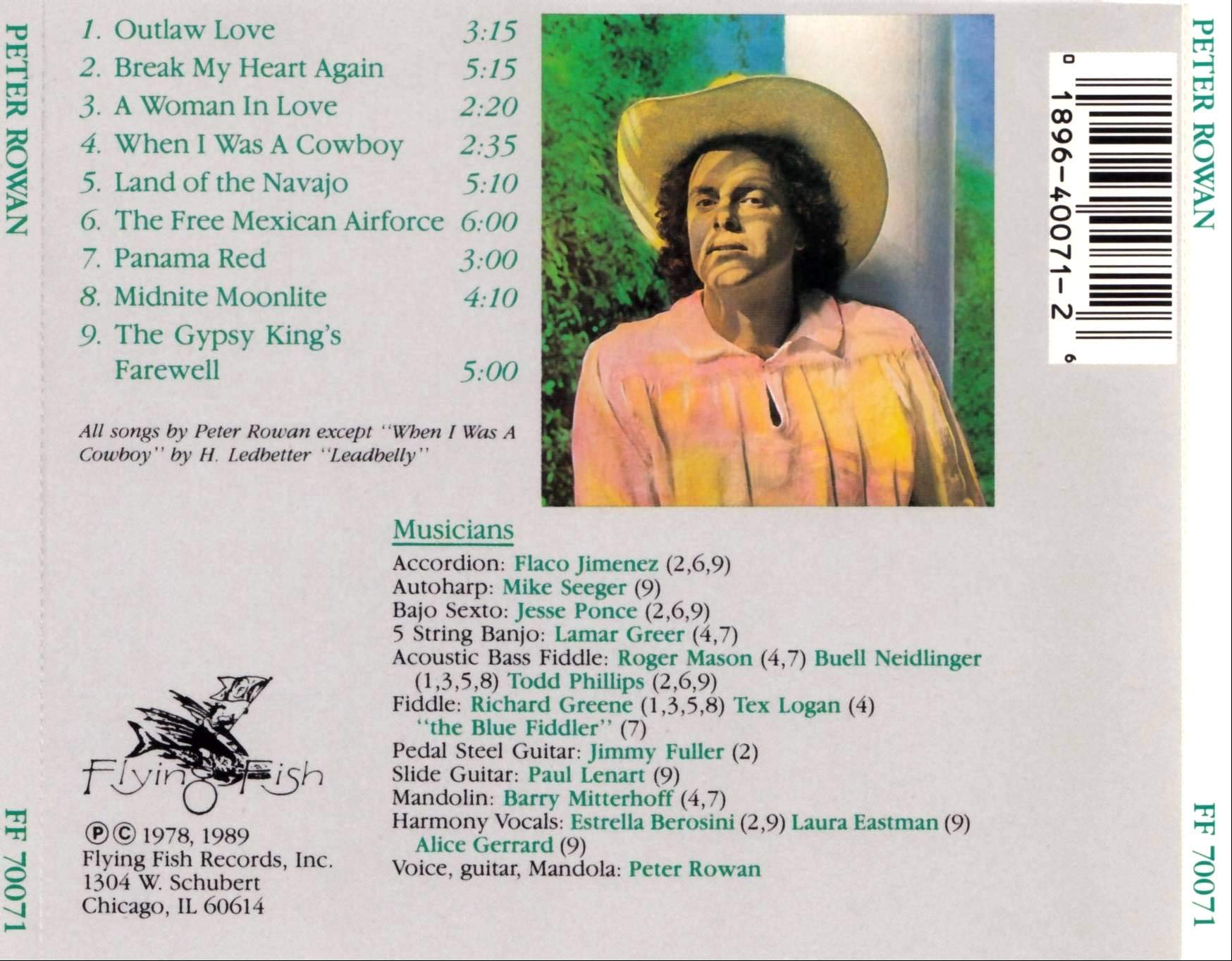 Peter Rowan used book depot