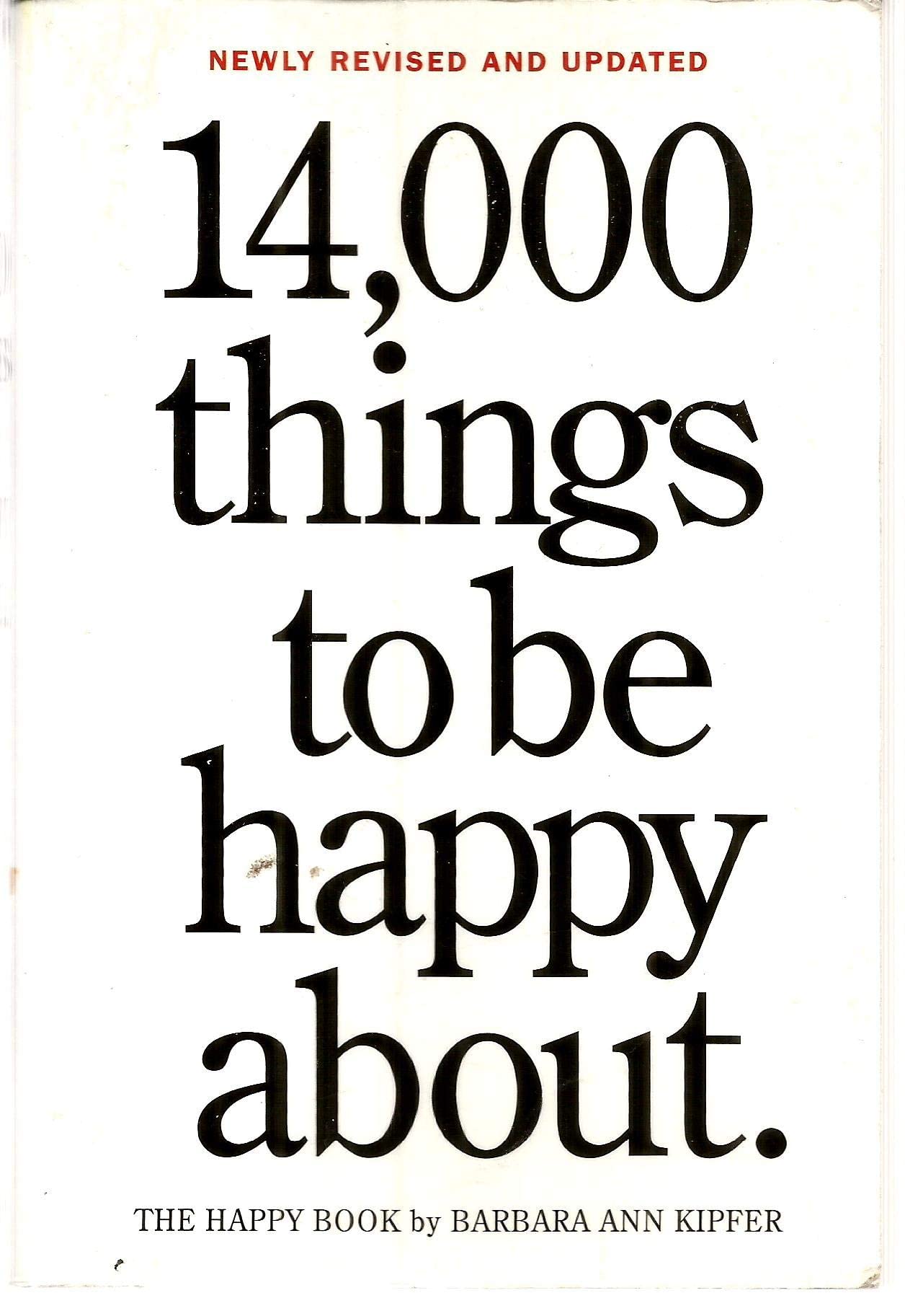 14,000 Things to Be Happy About used book depot