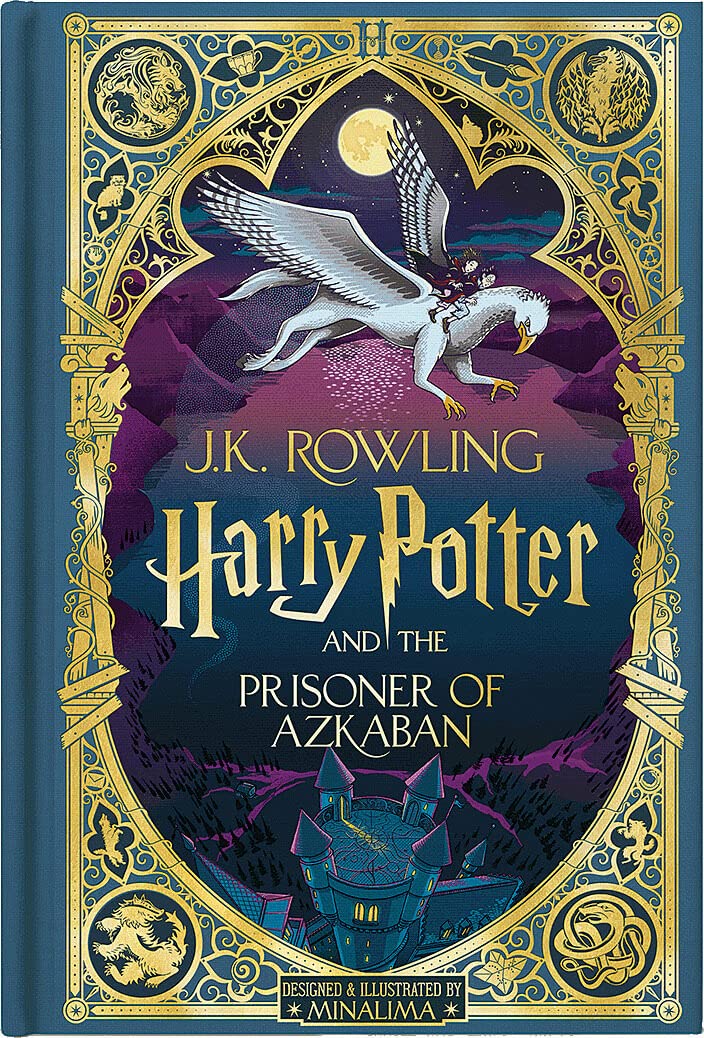Harry Potter and the Prisoner of Azkaban (Harry Potter, Book 3) (MinaLima Edition) (Interactive Illustrated Edition) used book depot