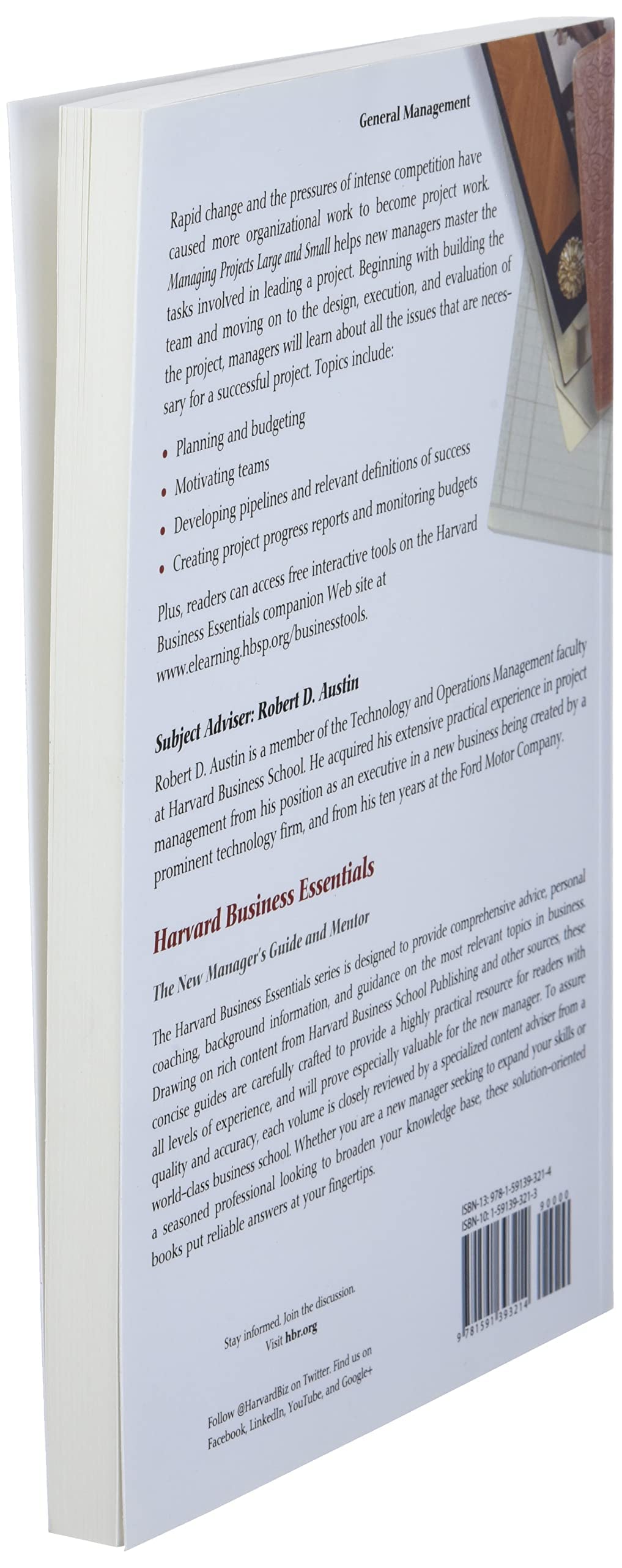 Managing Projects Large and Small: The Fundamental Skills to Deliver on budget and on Time used book depot