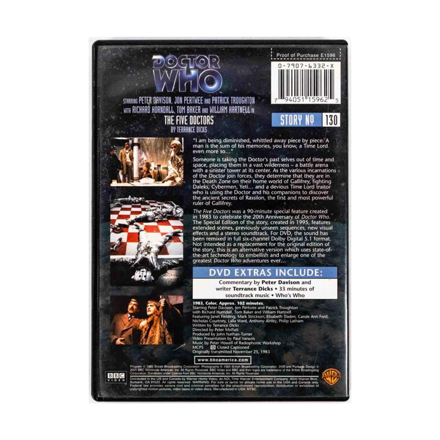 Doctor Who: The Five Doctors (Special Edition) (Story 130) [DVD] used book depot