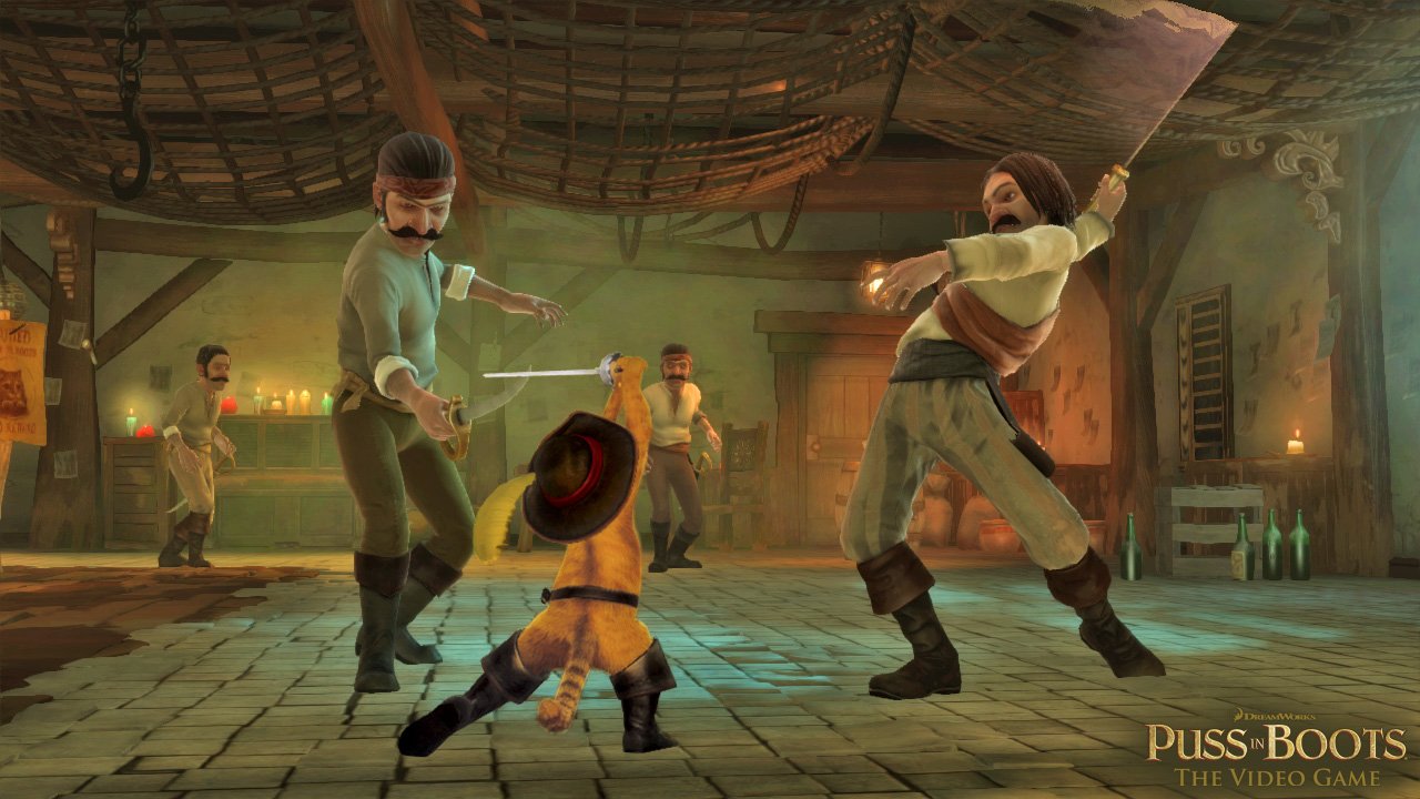 Puss in Boots (Kinect) - Xbox 360 used book depot