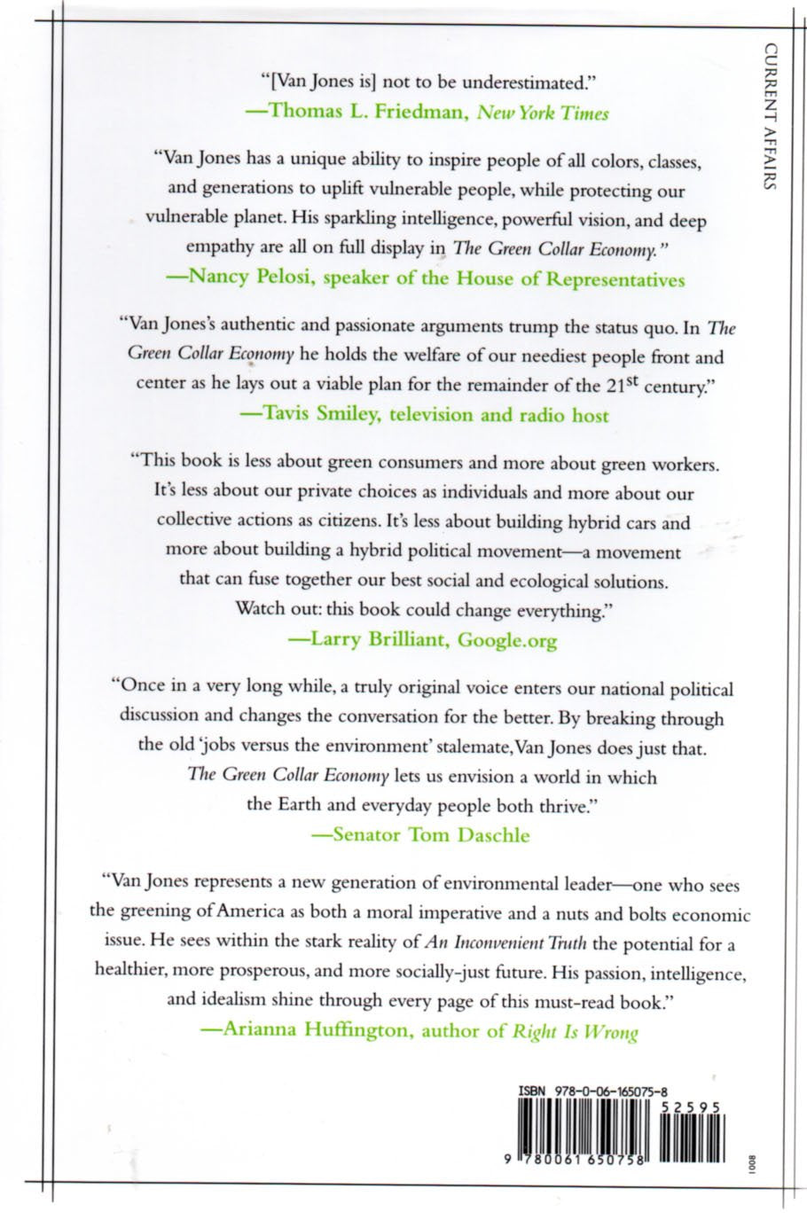 The Green Collar Economy: How One Solution Can Fix Our Two Biggest Problems used book depot