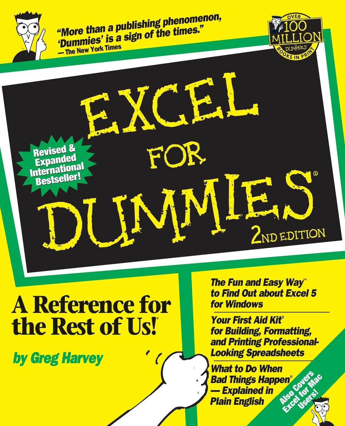 Excel For Dummies, 2nd Edition: 2nd Edition used book depot
