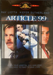 Article 99 [DVD] used book depot