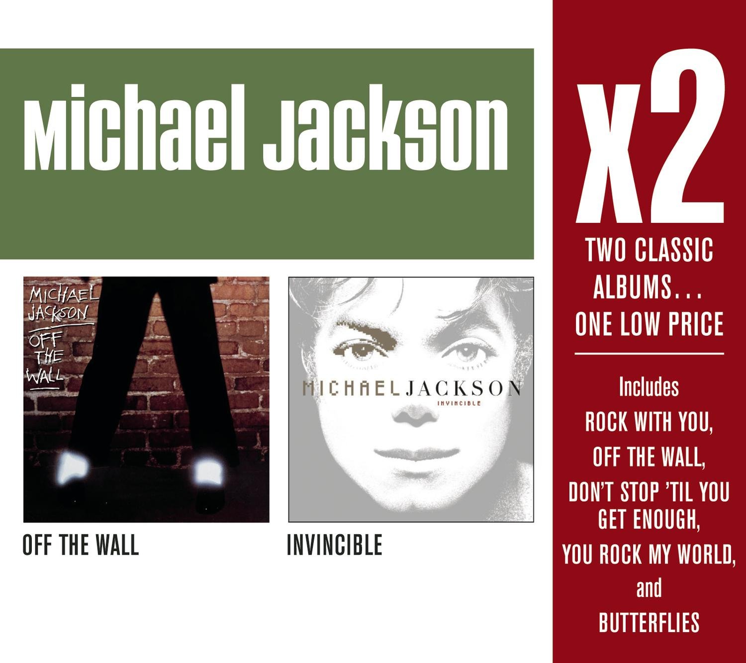 X2 (Off The Wall /Invincible) used book depot