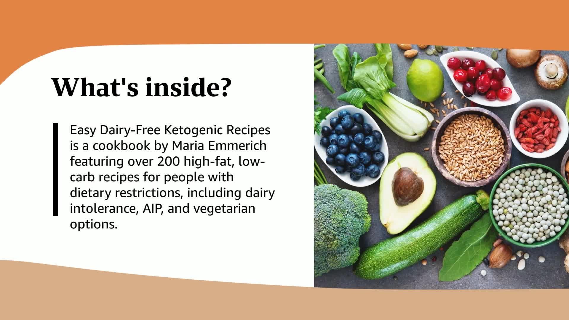 Easy Dairy-Free Ketogenic Recipes: 200+ Low-Carb Family Favorites for Weight Loss and Health used book depot