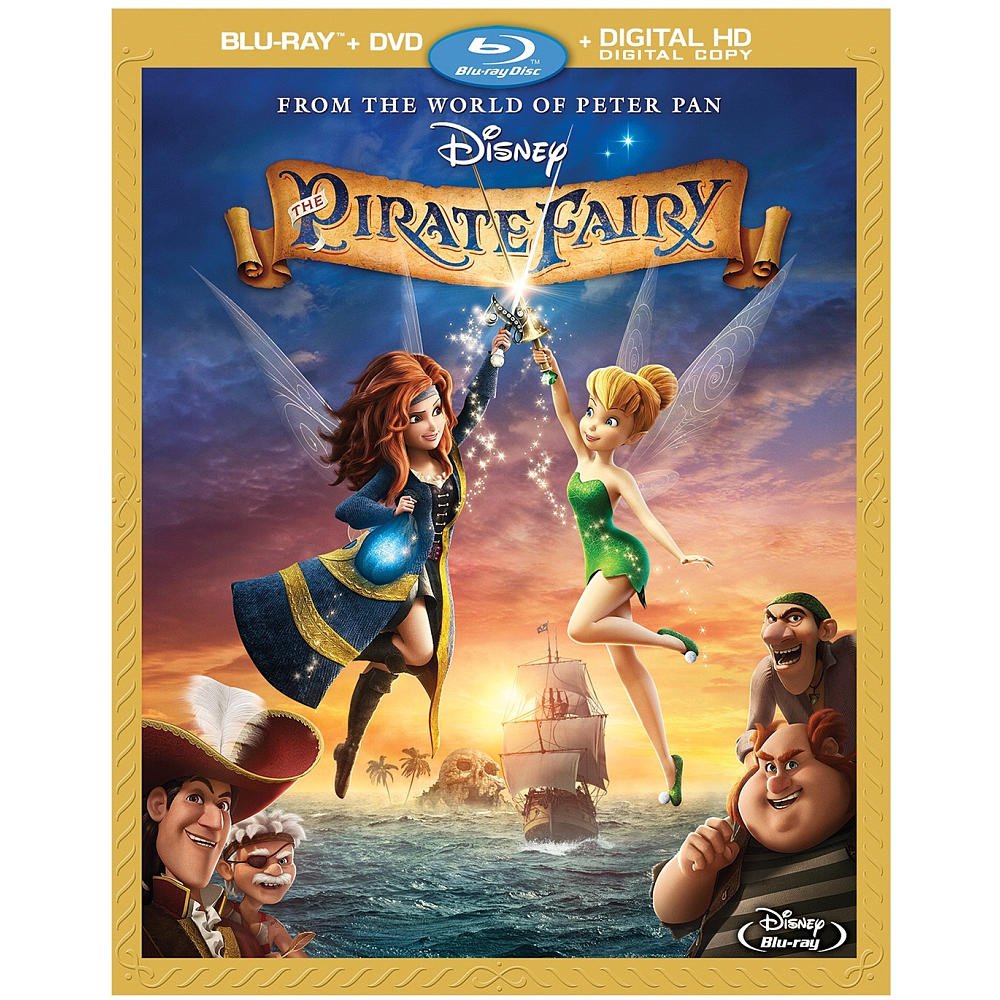 The Pirate Fairy (Blu-ray / DVD + Digital Copy) used book depot