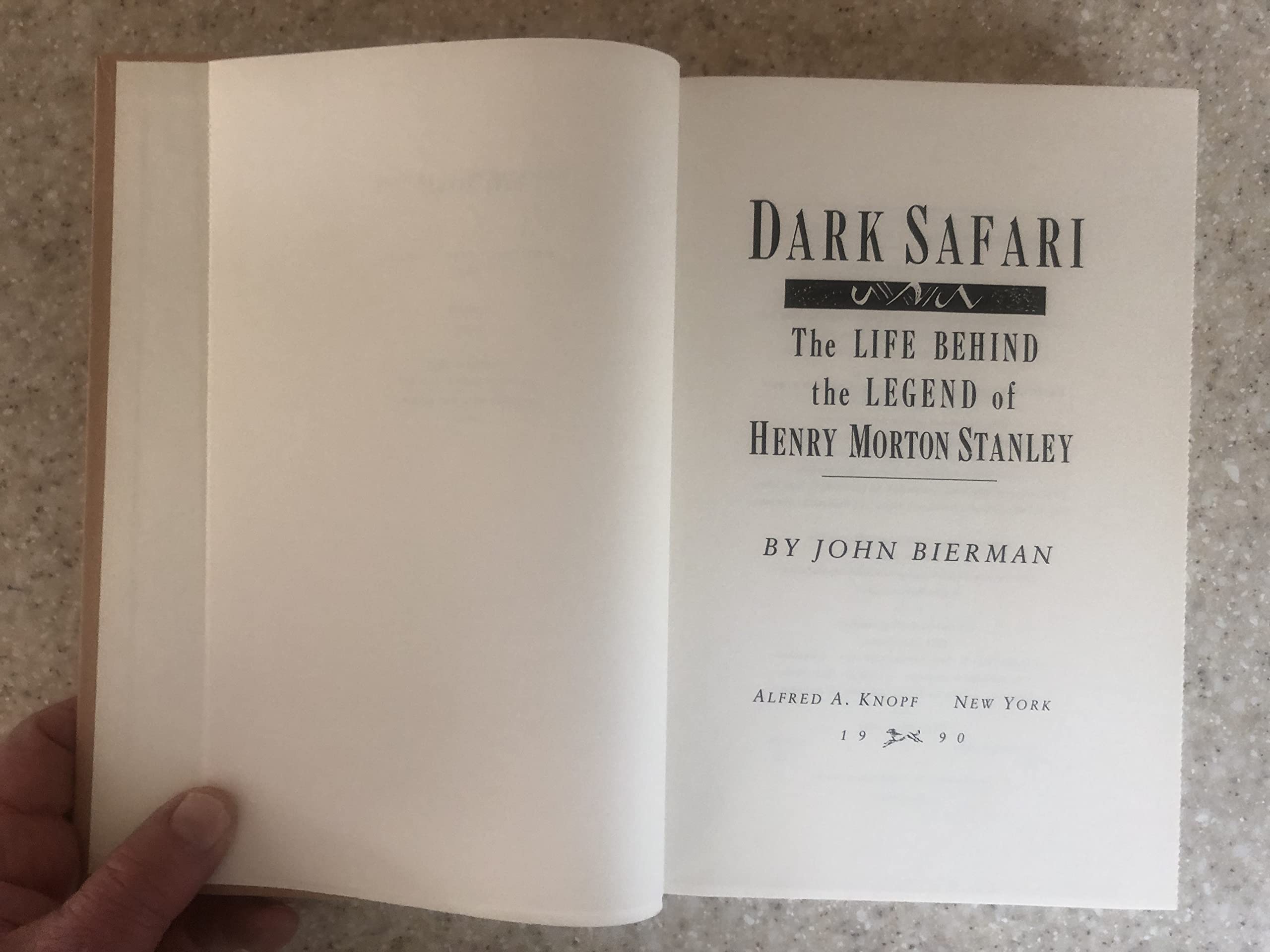 Dark Safari: The Life Behind the Legend of Henry Morton Stanley used book depot