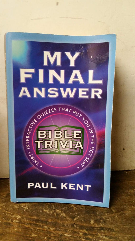 My Final Answer: Bible Trivia