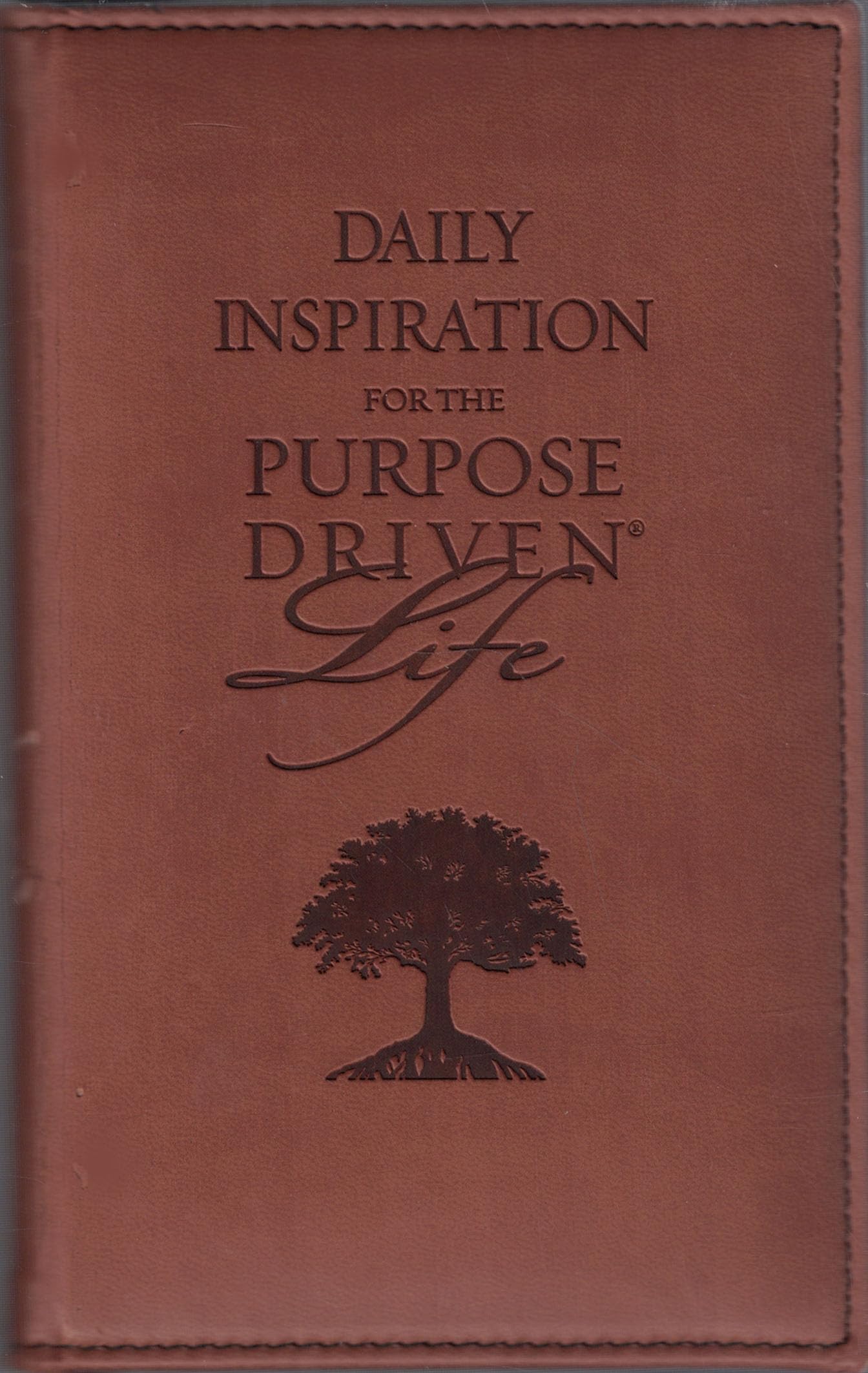 Daily Inspiration for the Purpose Driven Life Deluxe Tan used book depot