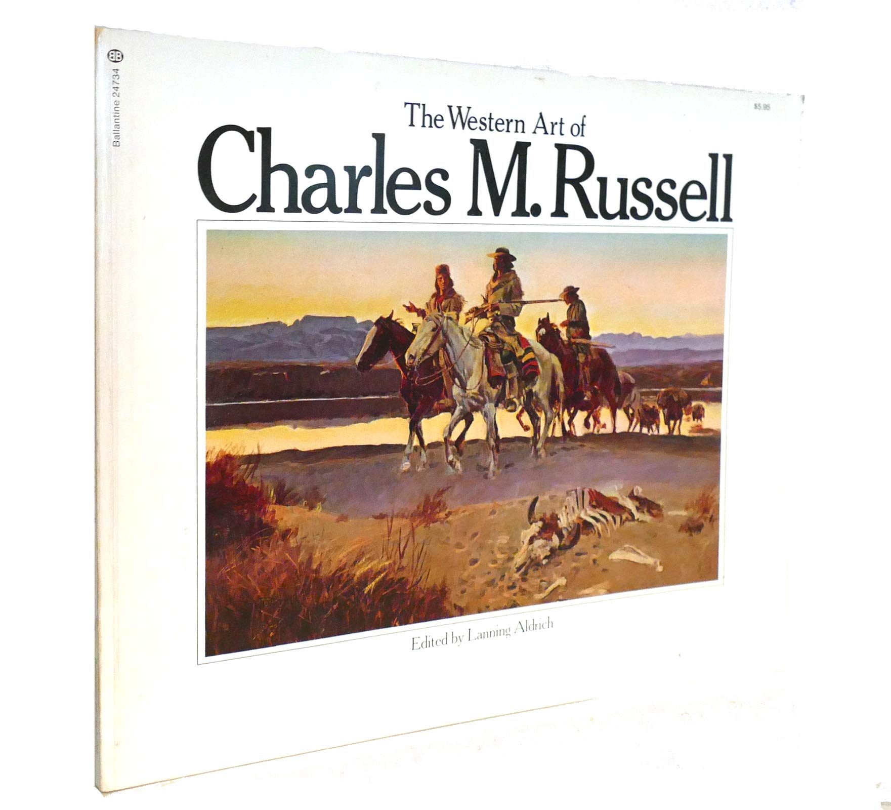 The Western Art of Charles M. Russell used book depot