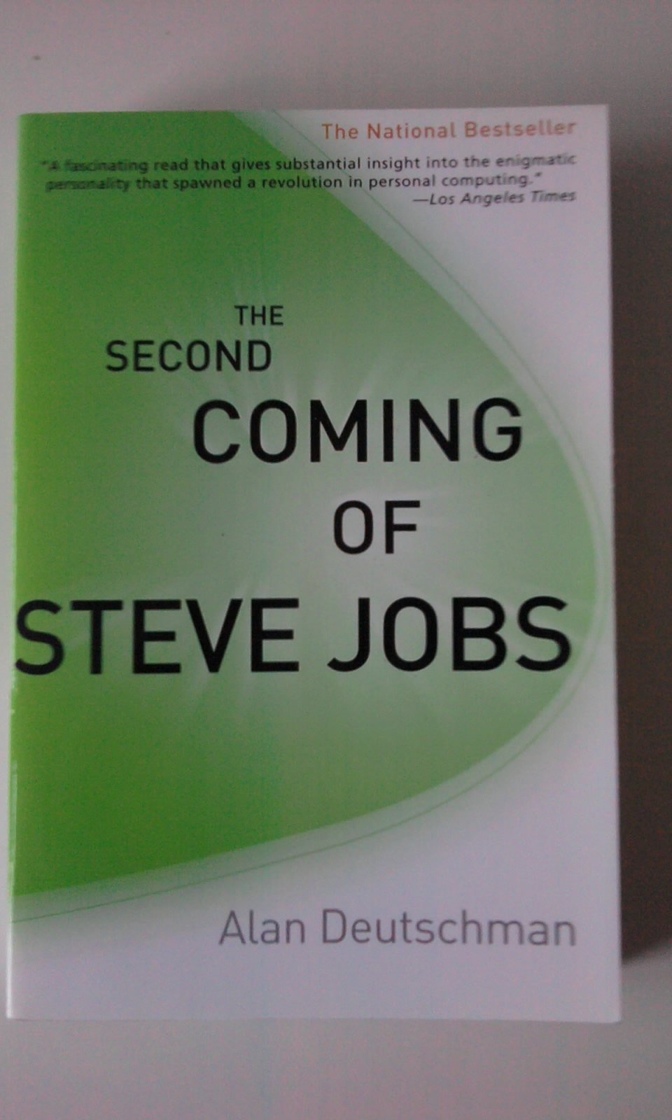The Second Coming of Steve Jobs used book depot