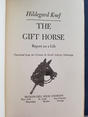 THE GIFT HORSE: REPORT ON A LIFE used book depot