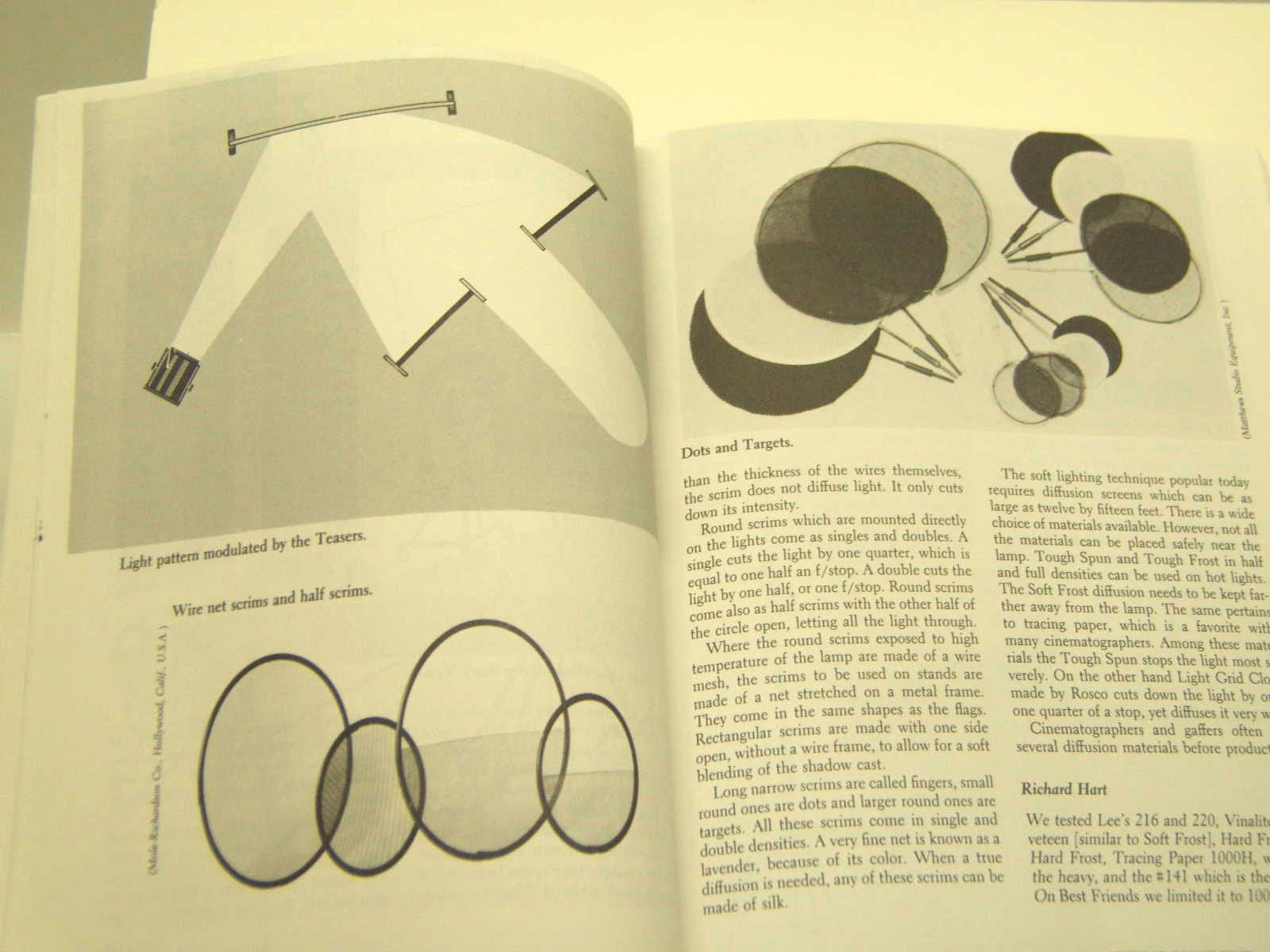 Film Lighting: Talks with Hollywood's Cinematographers and Gaffers used book depot