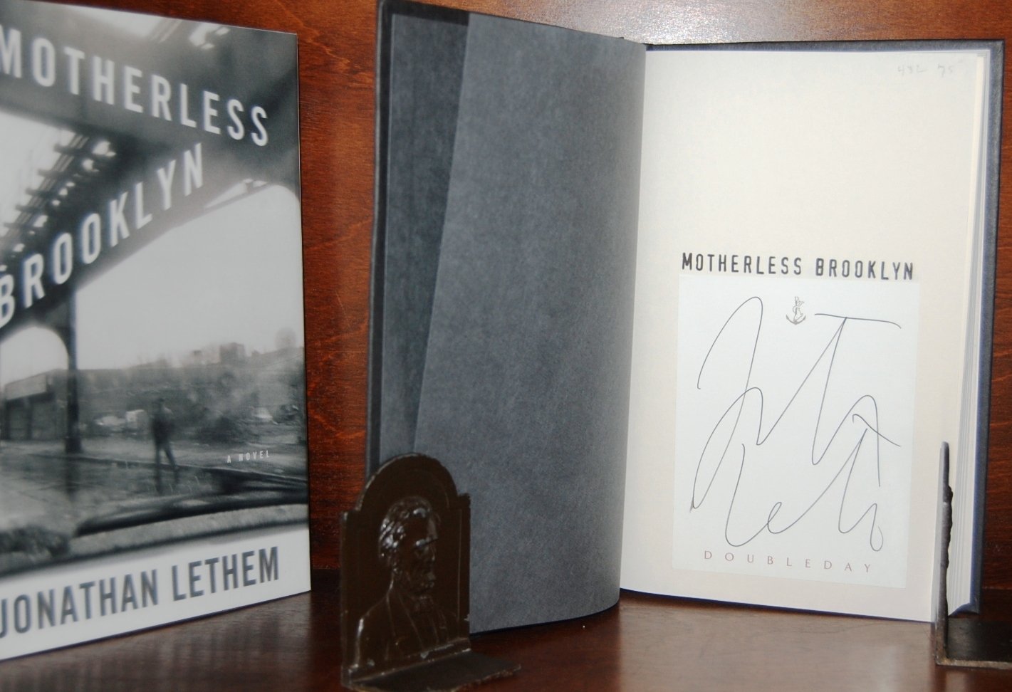 Motherless Brooklyn used book depot