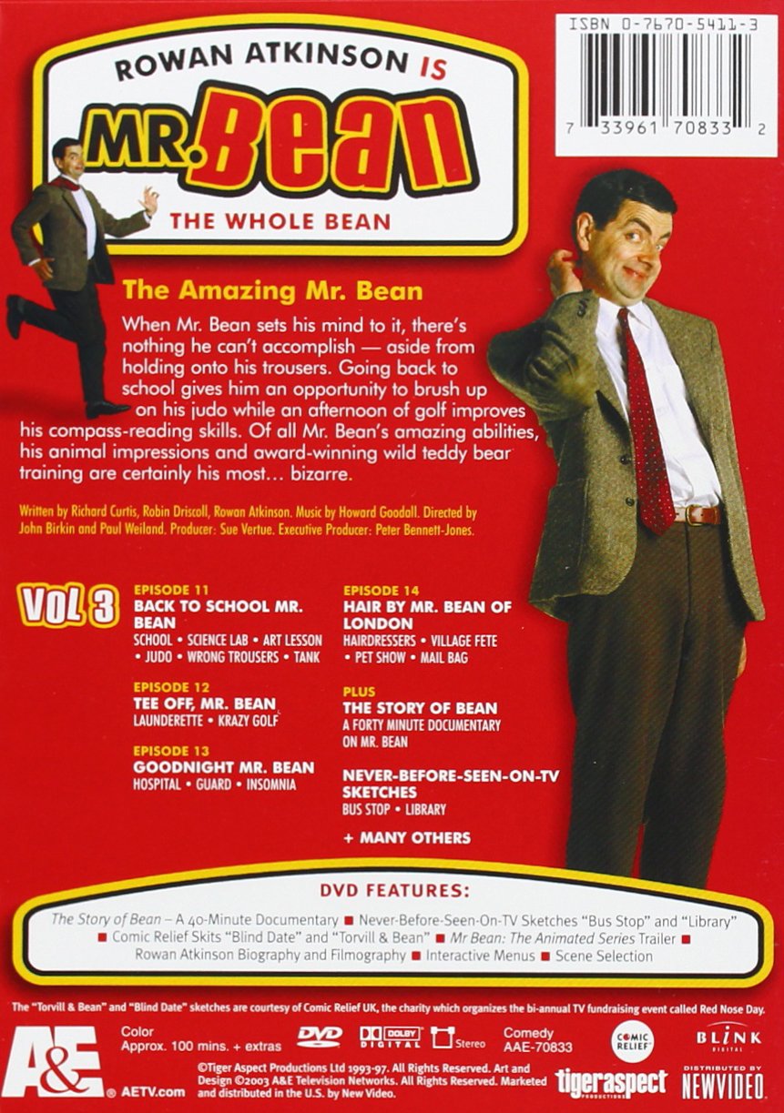 Mr. Bean - The Whole Bean (Complete Set) used book depot