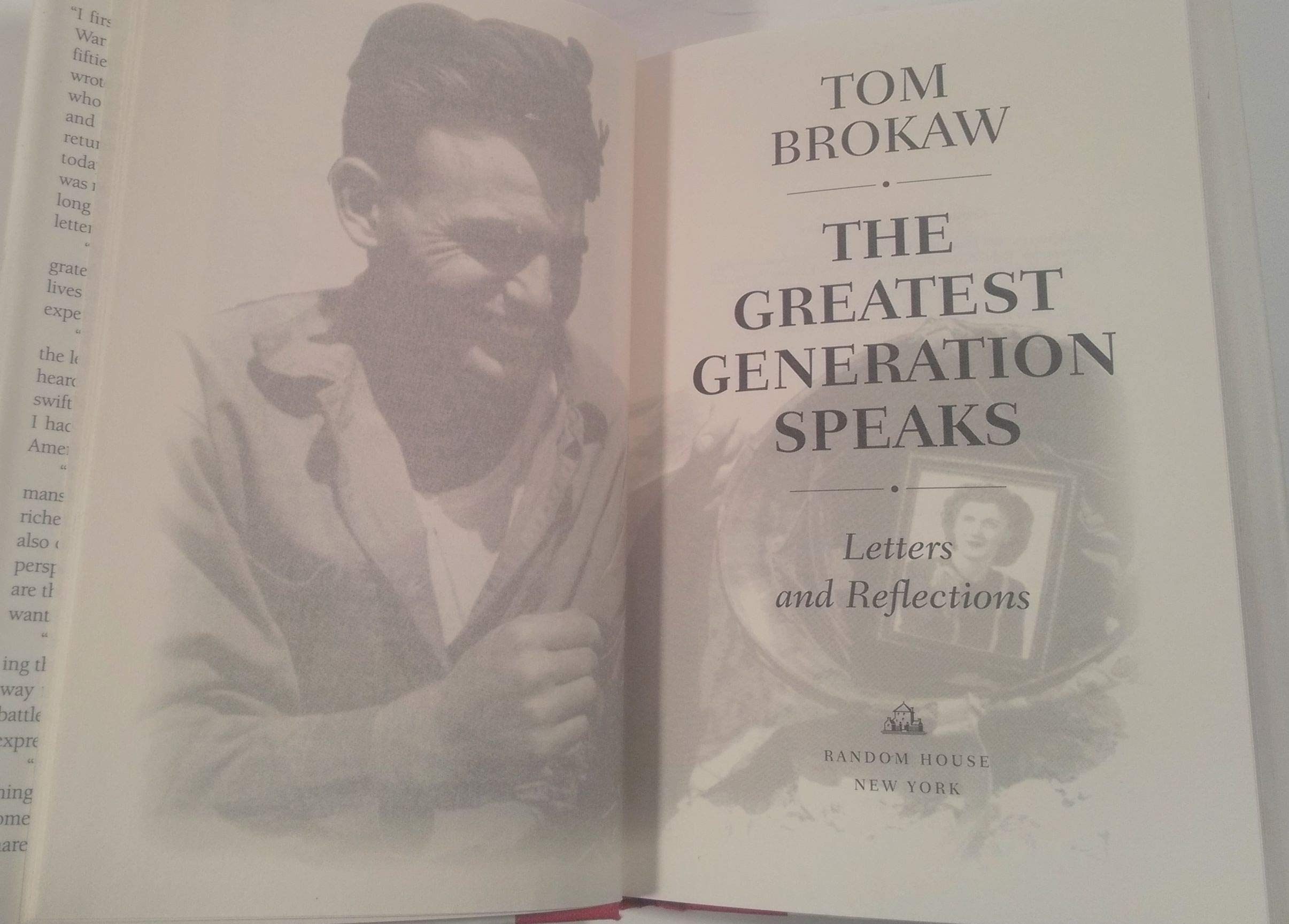 The Greatest Generation Speaks: Letters and Reflections used book depot