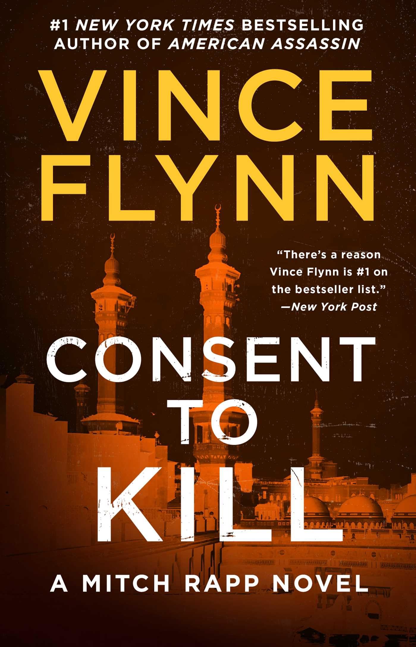 Consent to Kill: A Thriller (8) (A Mitch Rapp Novel) used book depot