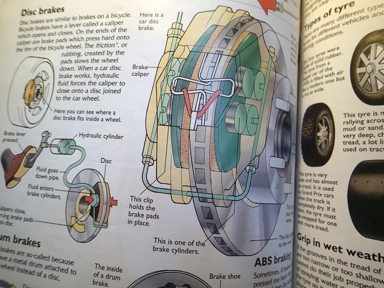 The Usborne Book of Cutaway Cars used book depot