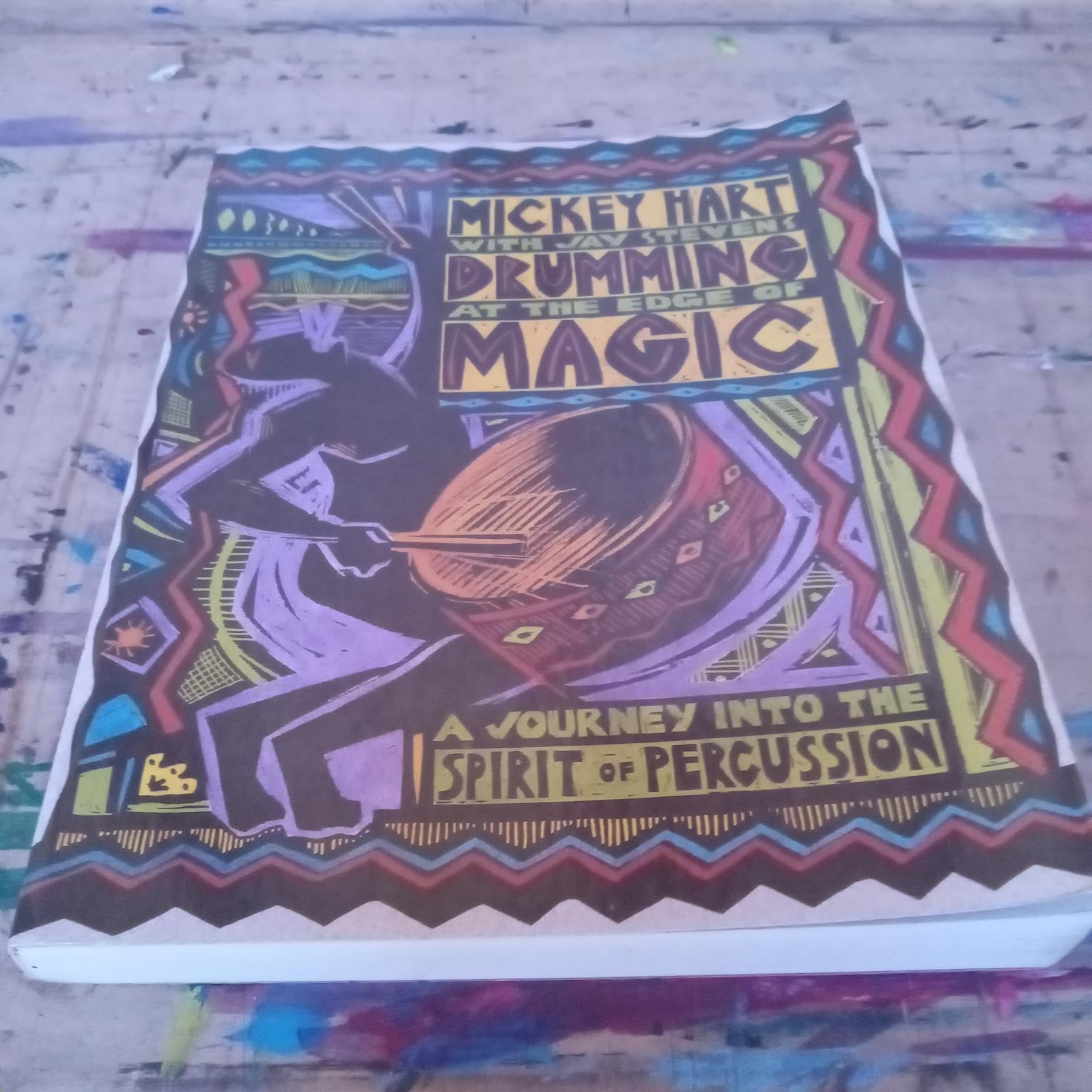 Drumming at the Edge of Magic: A Journey into the Spirit of Percussion used book depot