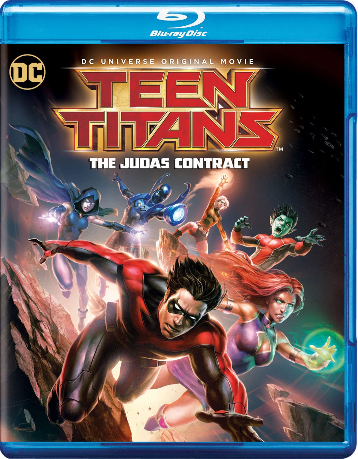 Teen Titans: Judas Contract (Blu-ray + DVD + UltraViolet Combo) used book depot