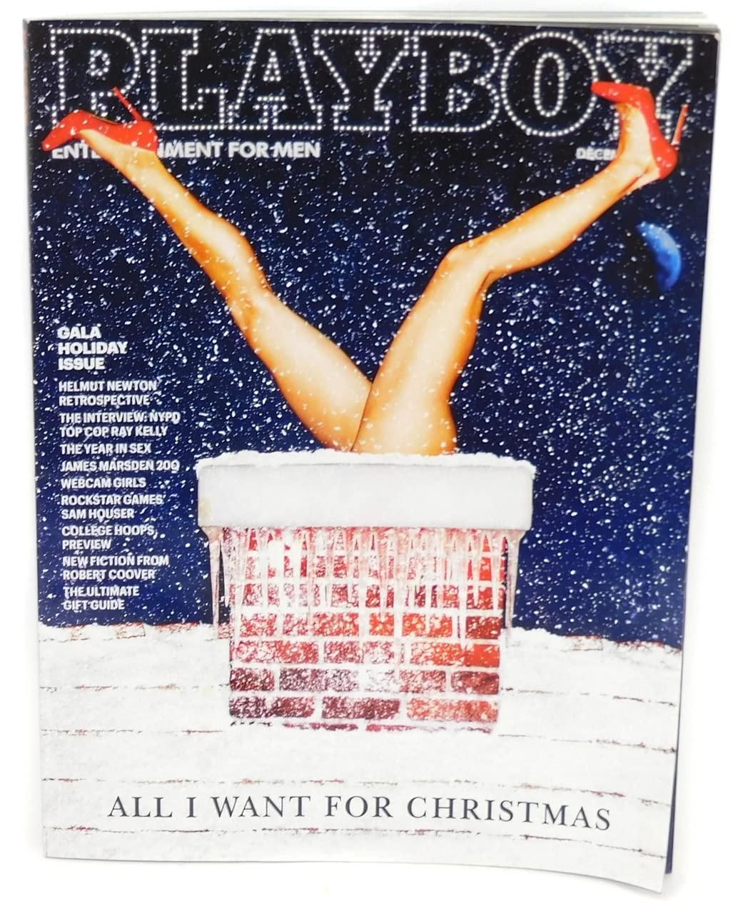 December 2013 - Playboy Magazine - Vintage Men's Adult Publication Back Issue used book depot