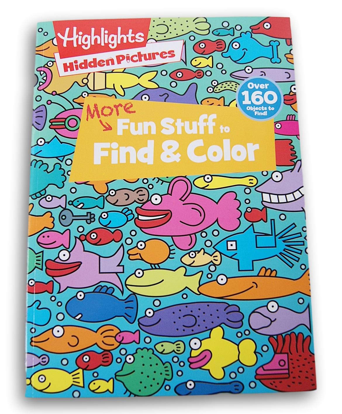 Highlights Hidden Pictures More Fun Stuff to Find & Color Activity Book - Over 160 Objects to Find!
