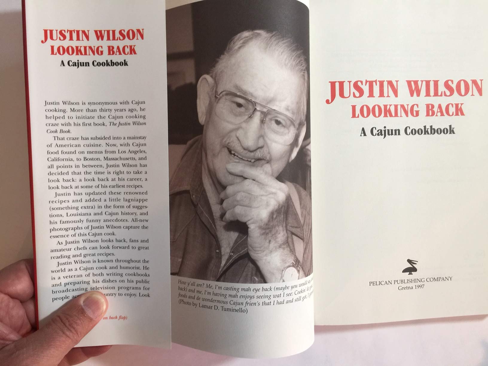 Justin Wilson Looking Back: A Cajun Cookbook