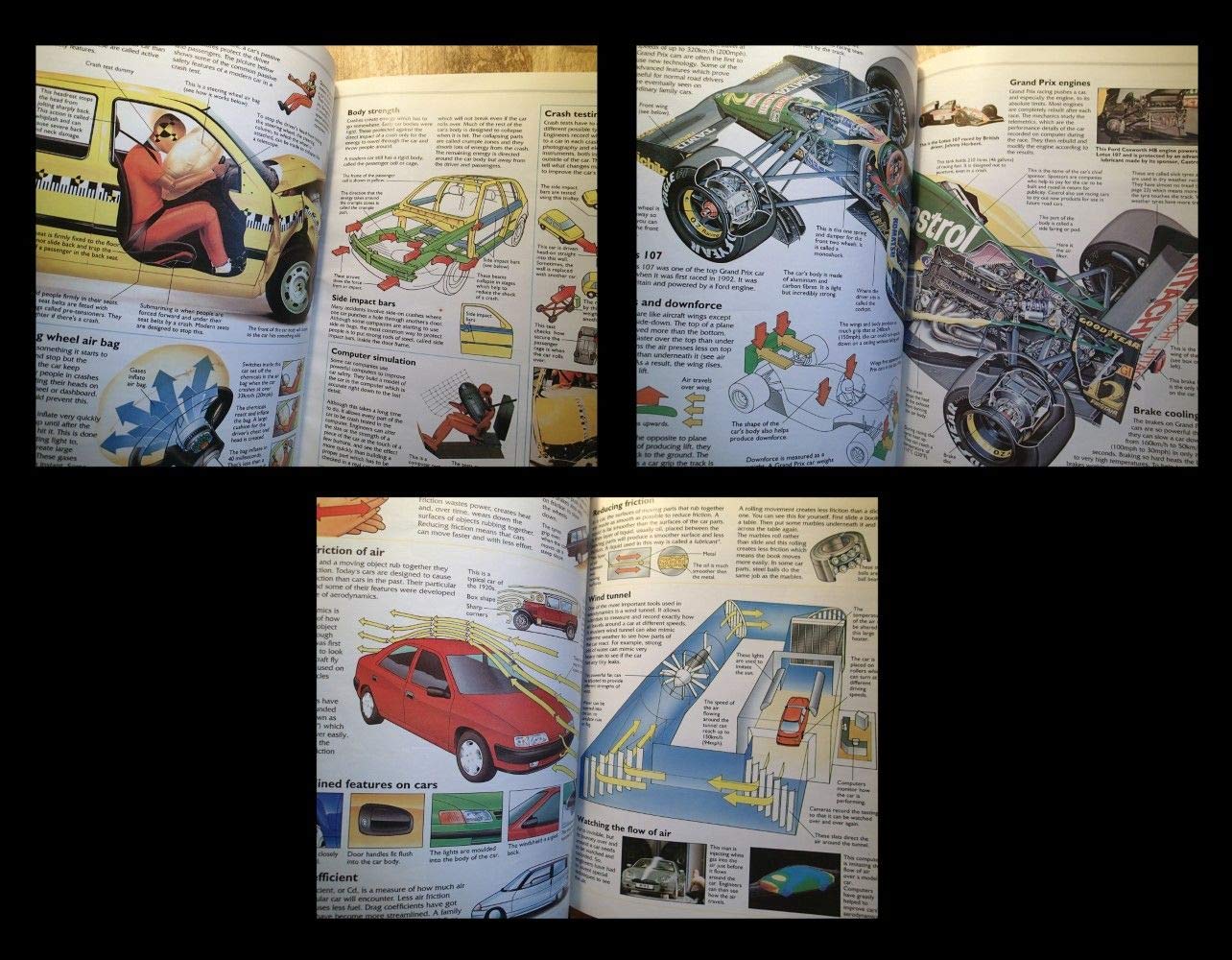 The Usborne Book of Cutaway Cars used book depot
