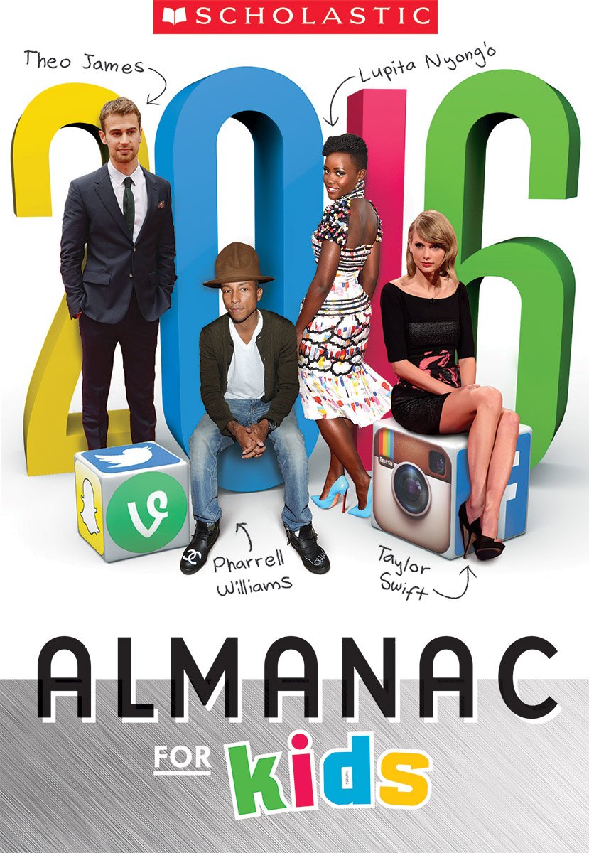 Scholastic Almanac for Kids 2016 used book depot