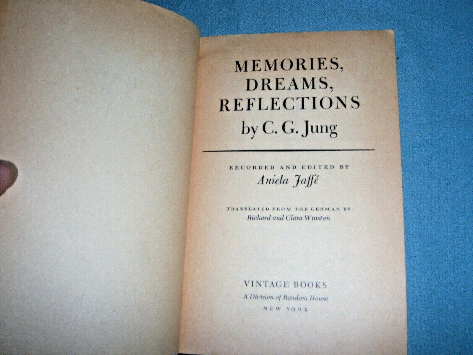 Memories, Dreams, Reflections used book depot