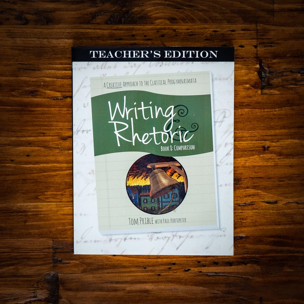 Writing & Rhetoric: Book 8 Comparison, Teacher's Edition used book depot