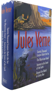 Twenty Thousand Leagues Under the Sea, The Mysterious Island, Journey to the Center of the Earth, Around the World in Eighty Days used book depot