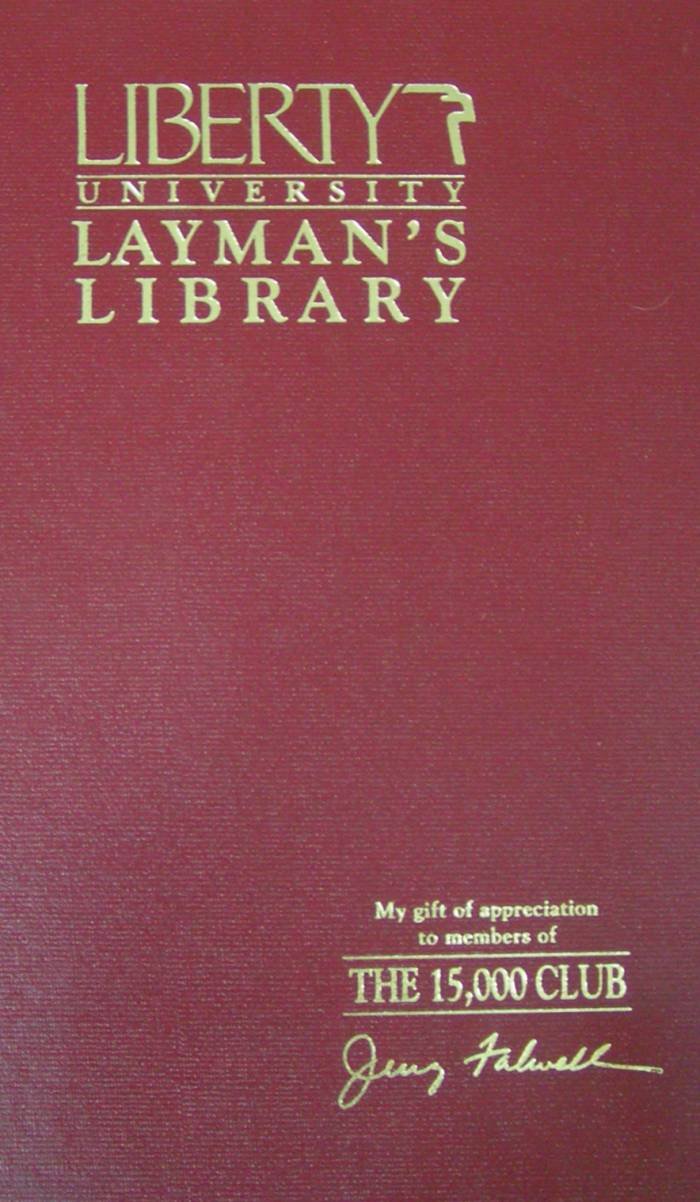 Liberty University Layman's Library (3-Volume Box Set): Liberty Bible Commentary Old Testament & New Testament, Liberty Annotated Study Bible used book depot