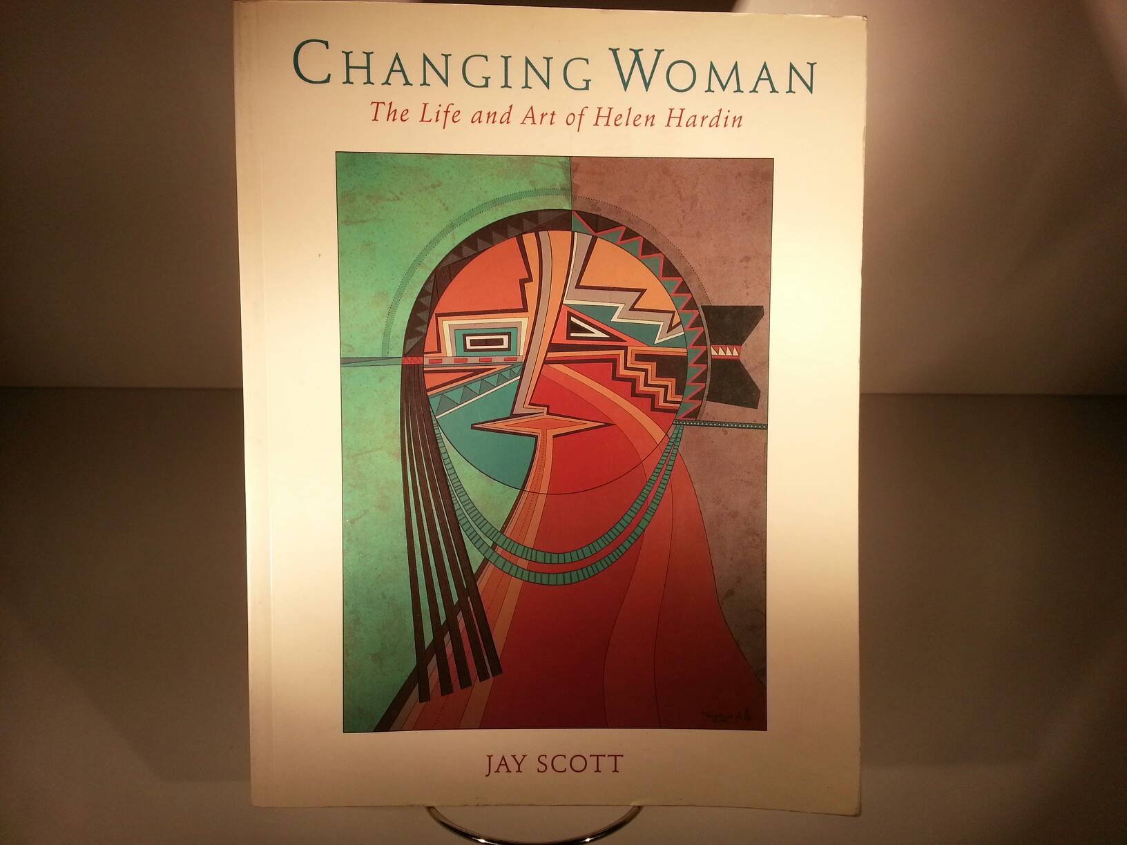 Changing Woman, The Life and Art of Helen Hardin used book depot