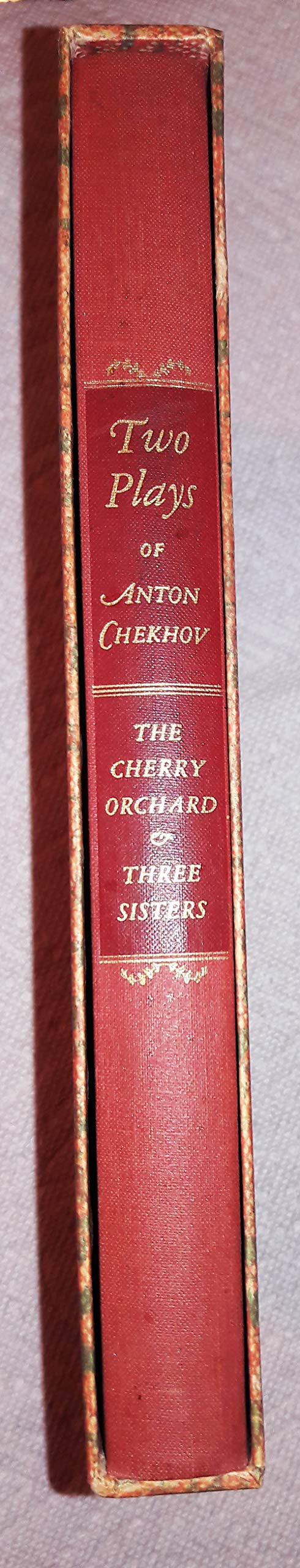 Two Plays of Anton Chekhov: Translated by Constance Garnett: THE CHERRY ORCHARD and THREE SISTERS: With Illustrations by John Gielgud used book depot